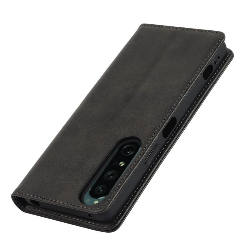 Capa De Celular Para Sony Xperia 1 IV Flip Estilo Classico