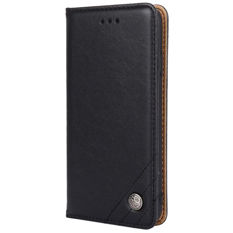 Capa De Celular Para Sony Xperia 1 IV Flip Rebites Decorativos