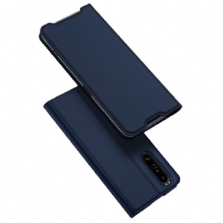 Capa De Celular Para Sony Xperia 1 IV Flip Skin Pro Series Dux Ducis