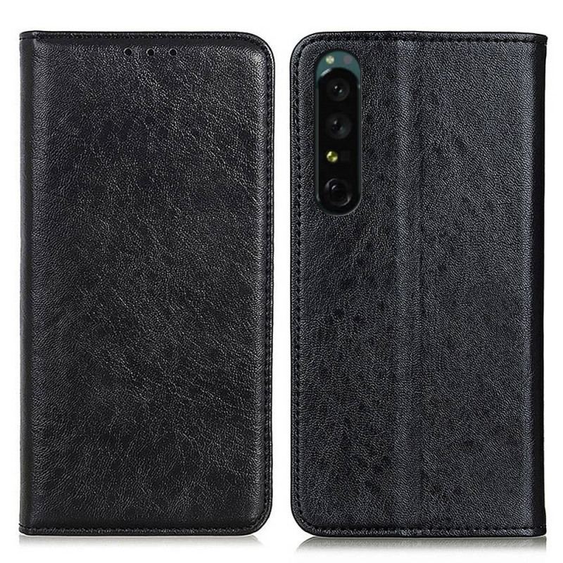 Capa De Celular Para Sony Xperia 1 IV Flip Texturizado