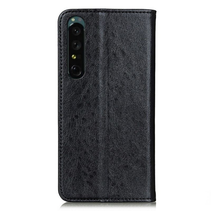 Capa De Celular Para Sony Xperia 1 IV Flip Texturizado