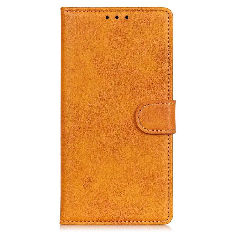 Capa De Couro Para Sony Xperia 1 IV Efeito De Couro Fosco