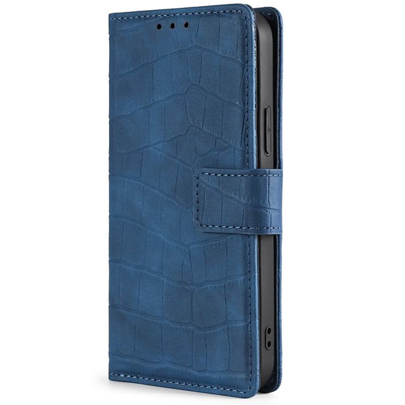 Capa De Couro Para Sony Xperia 1 IV Estilo Crocodilo