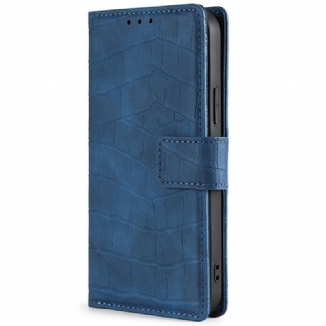 Capa De Couro Para Sony Xperia 1 IV Estilo Crocodilo