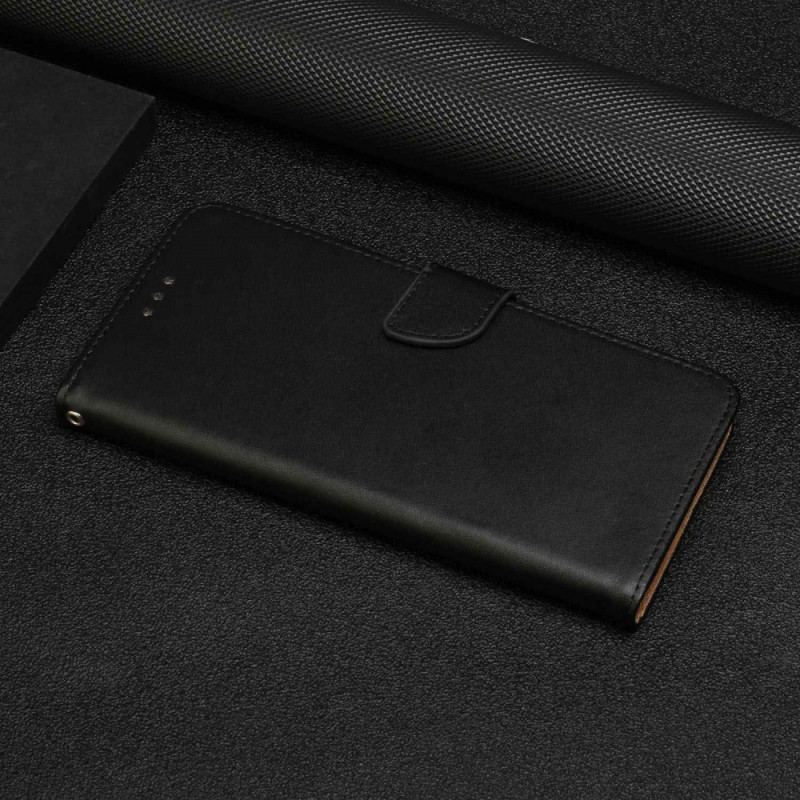 Capa De Couro Para Sony Xperia 1 IV Couro Napa Genuíno