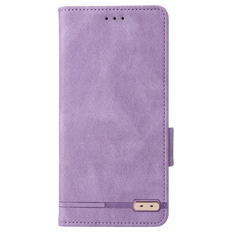 Capa De Couro Para Sony Xperia 1 IV Refinamento Luxuoso