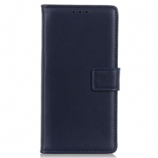 Capa Em Pele Para Sony Xperia 1 IV Couro Sintético Liso