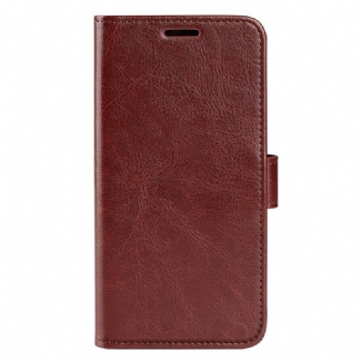 Capa Flip Para Sony Xperia 1 IV Couro Falso Vintage