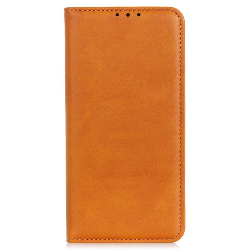 Capa Flip Para Sony Xperia 1 IV Couro Rachado