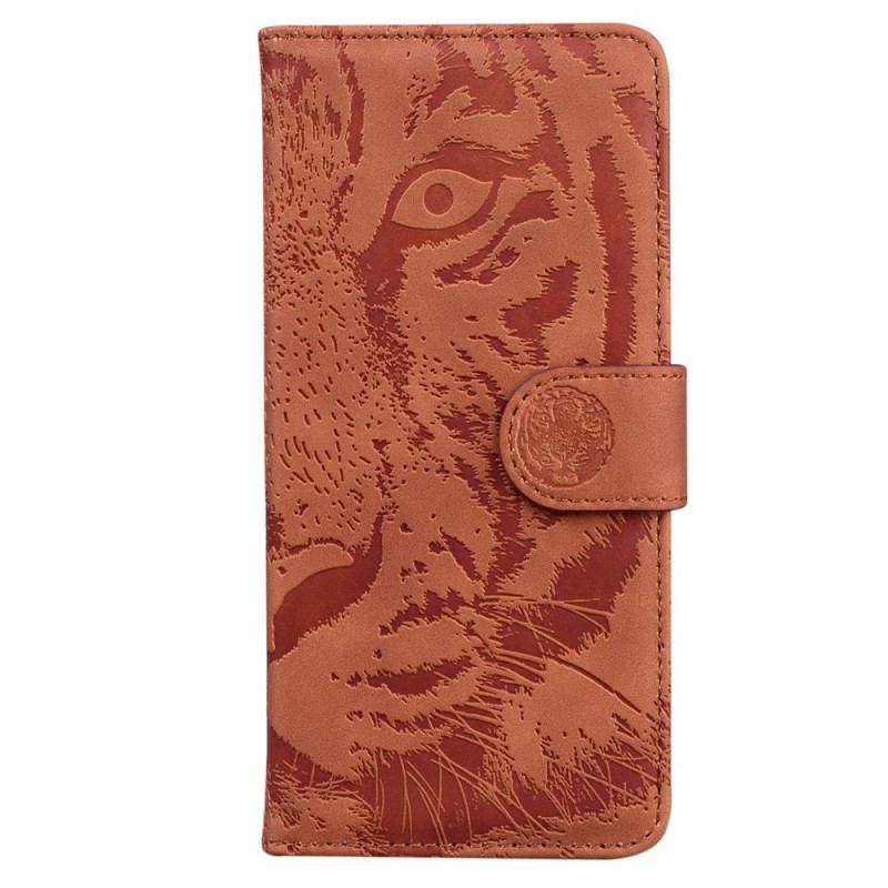 Capa Flip Para Sony Xperia 1 IV Estampa De Tigre