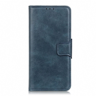 Capa Flip Para Sony Xperia 1 IV Fecho De Couro Estilo Reversível