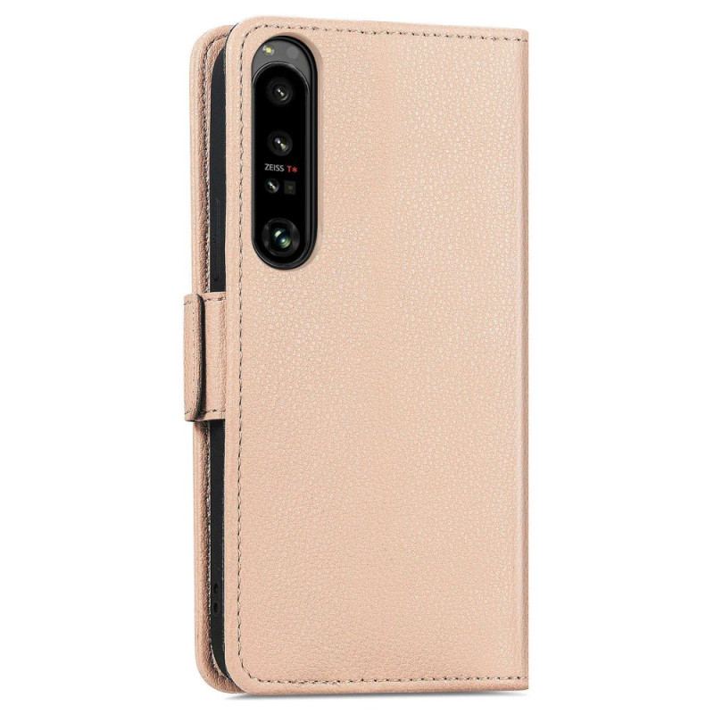 Capa Flip Para Sony Xperia 1 IV Flores Decorativas