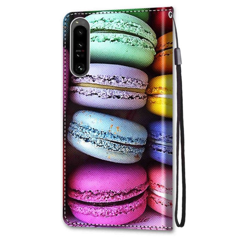 Capa Flip Para Sony Xperia 1 IV Macarons