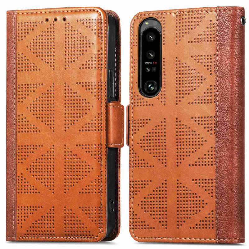 Capa Flip Para Sony Xperia 1 IV À Moda