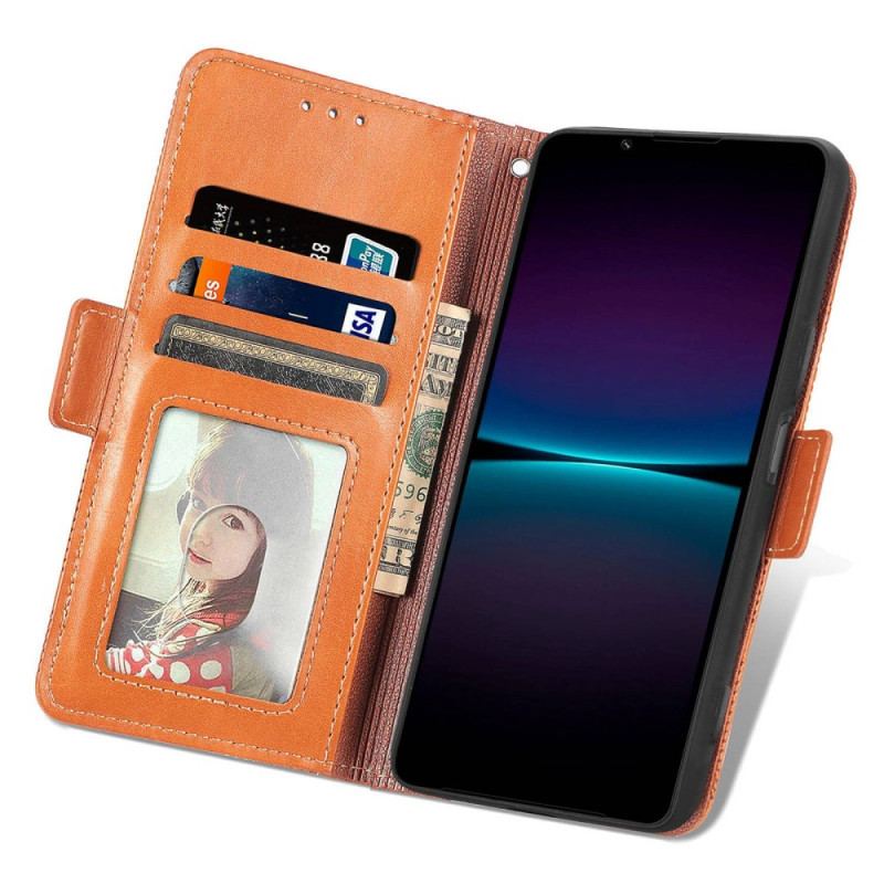 Capa Flip Para Sony Xperia 1 IV À Moda