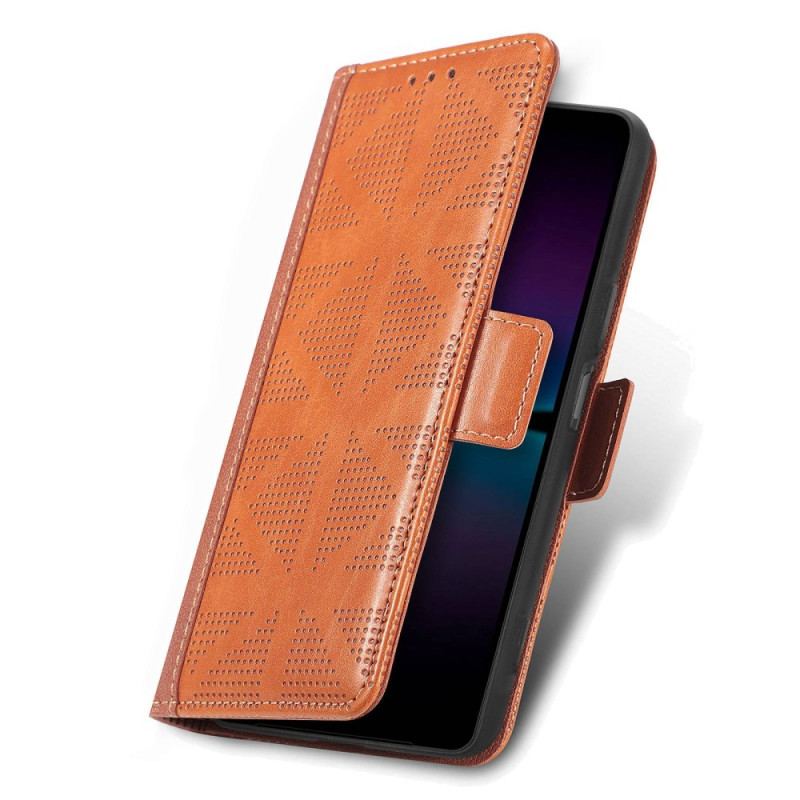 Capa Flip Para Sony Xperia 1 IV À Moda