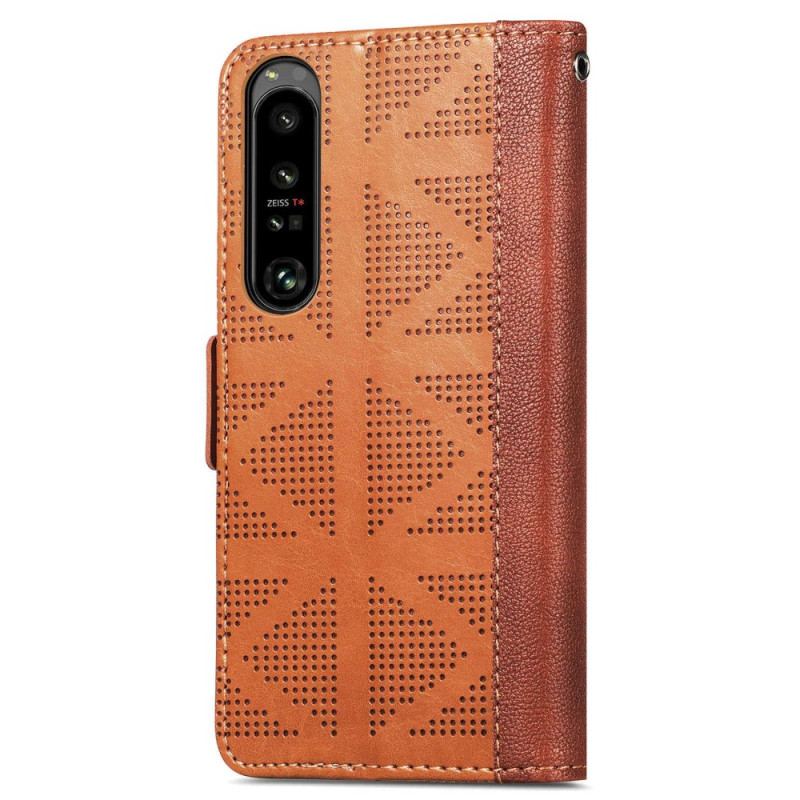 Capa Flip Para Sony Xperia 1 IV À Moda