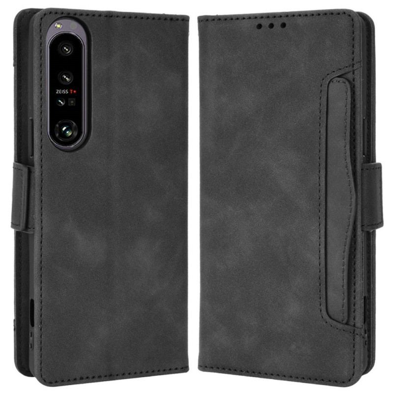 Capa Flip Para Sony Xperia 1 IV Multi-card Premier Class