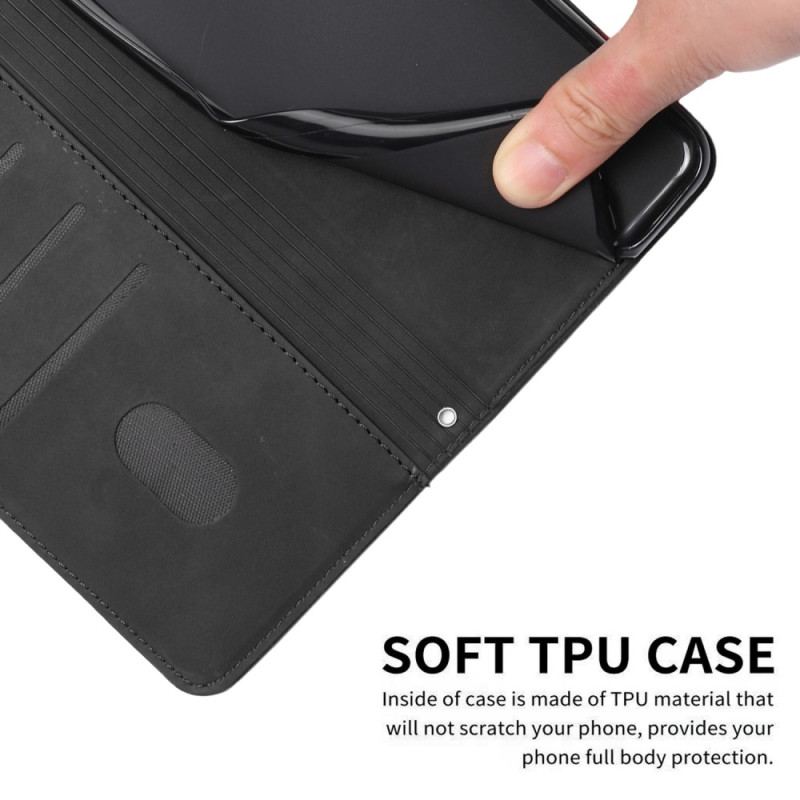 Capa Flip Para Sony Xperia 1 IV Sorria Com Cordão