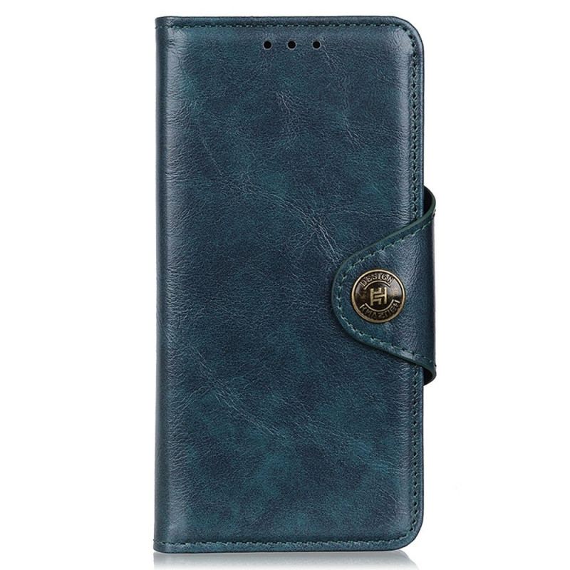 Capa Folio Para Sony Xperia 1 IV Botão De Fecho