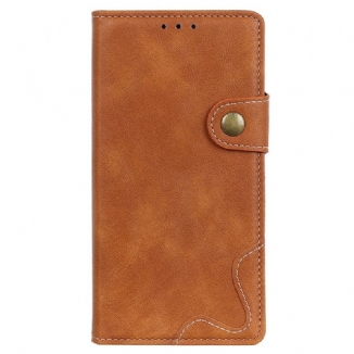 Capa Folio Para Sony Xperia 1 IV Desenho De Costura