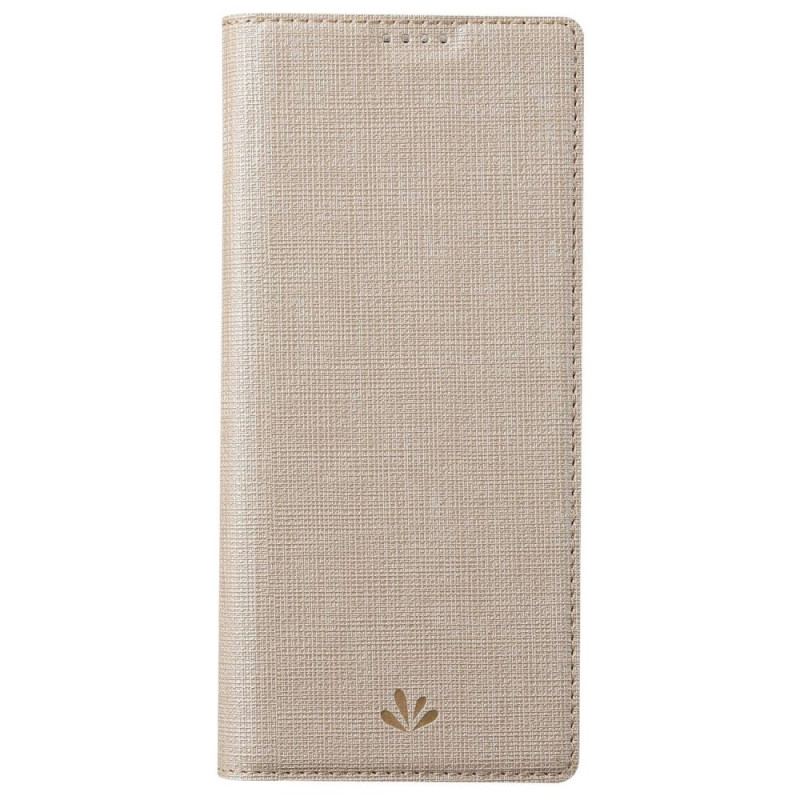 Capa Folio Para Sony Xperia 1 IV Vili Textura De Tecido