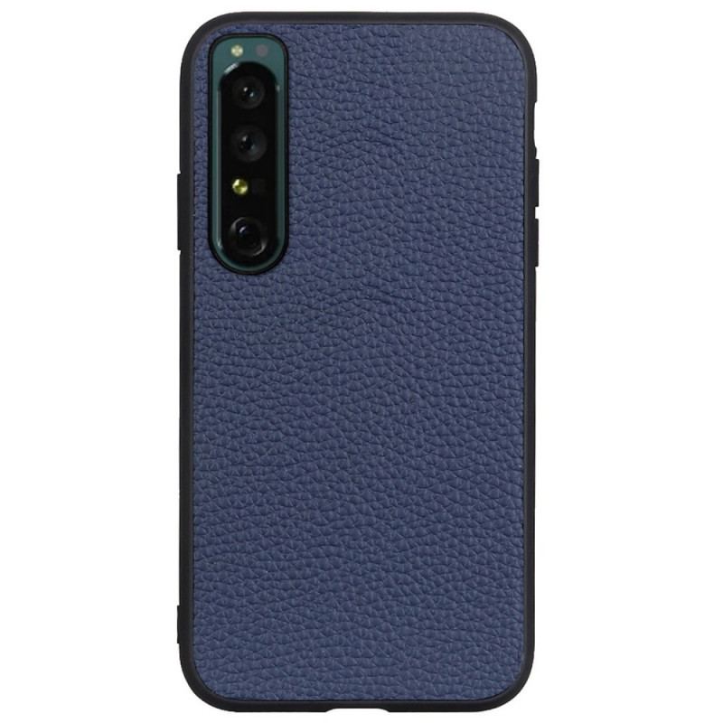 Capa Para Sony Xperia 1 IV Couro Genuíno Híbrido