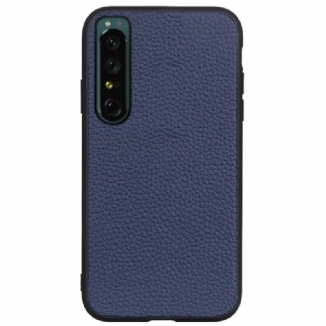 Capa Para Sony Xperia 1 IV Couro Genuíno Híbrido