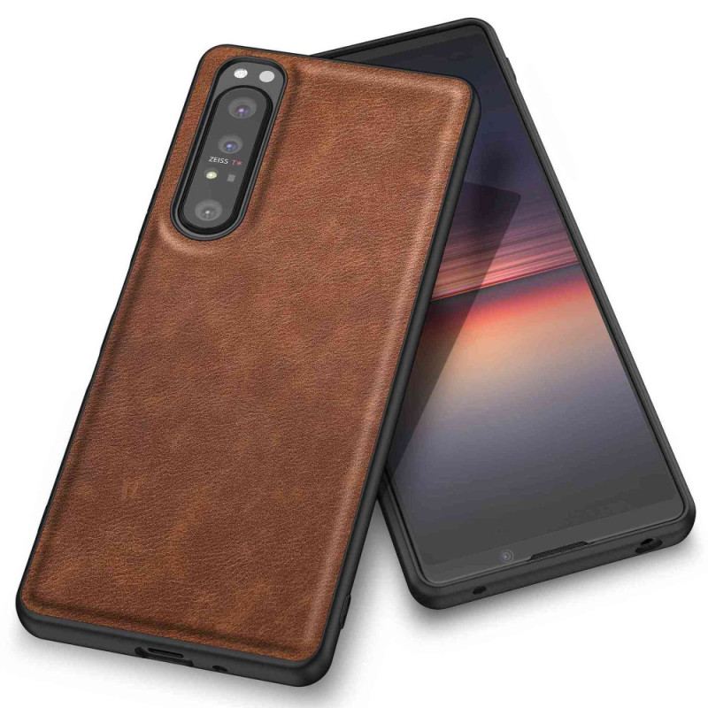 Capa Para Sony Xperia 1 IV Couro Sintético