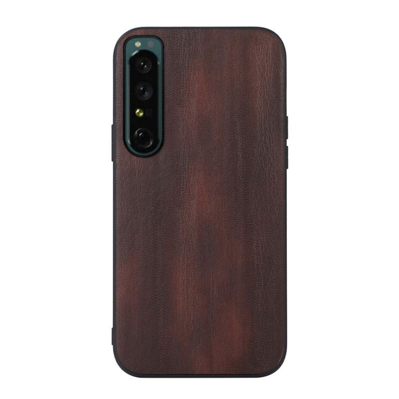 Capa Para Sony Xperia 1 IV Couro Sintético