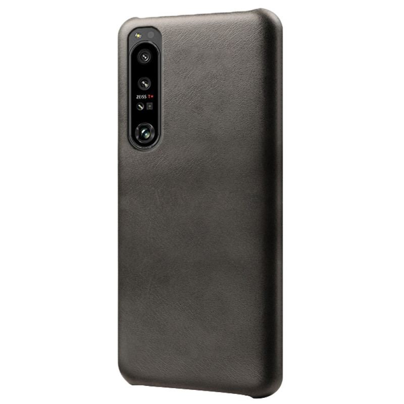 Capa Para Sony Xperia 1 IV Efeito Couro