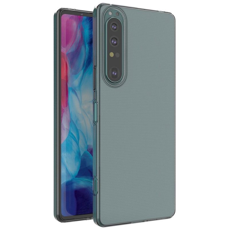 Capa Para Sony Xperia 1 IV Flexível Transparente