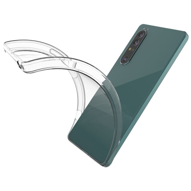 Capa Para Sony Xperia 1 IV Flexível Transparente