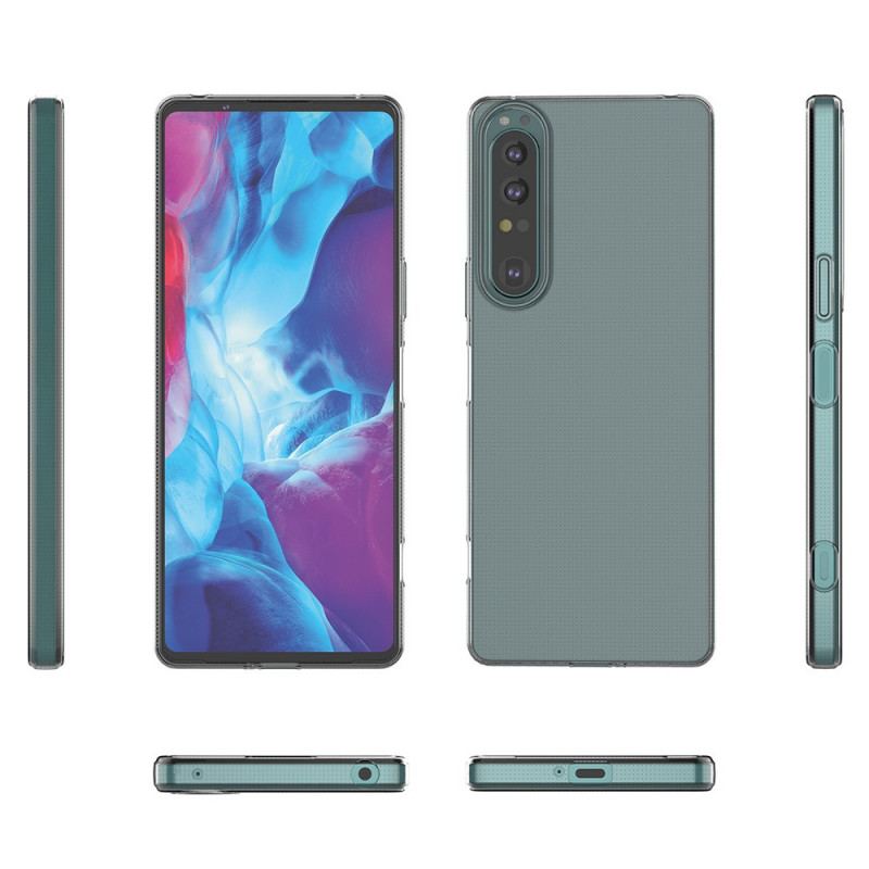 Capa Para Sony Xperia 1 IV Flexível Transparente