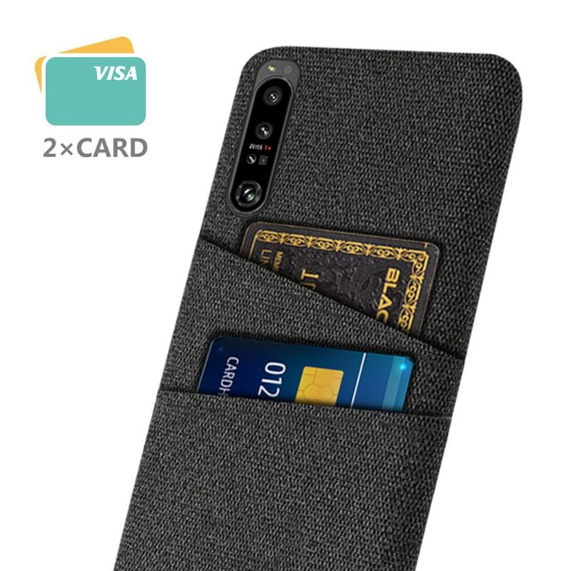 Capa Para Sony Xperia 1 IV Pano Porta Cartão