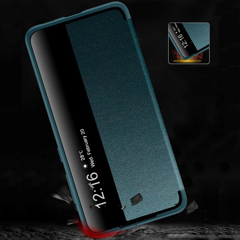 Capa De Celular Para Samsung Galaxy S21 FE Couro Sintético Texturizado