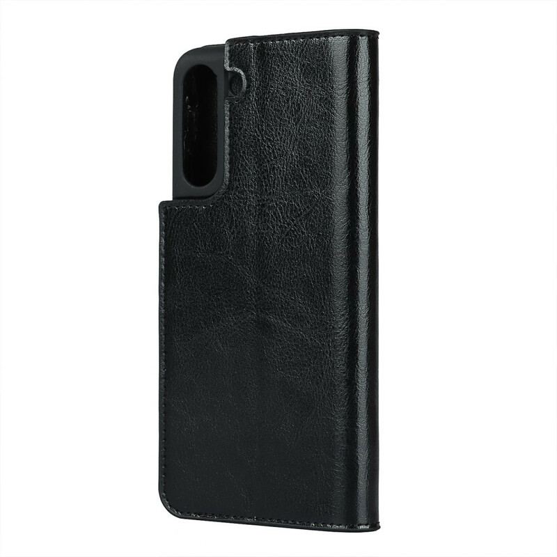 Capa De Celular Para Samsung Galaxy S21 FE Flip Cores Sugeridas De Couro Genuíno