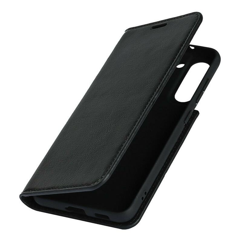 Capa De Celular Para Samsung Galaxy S21 FE Flip Cores Sugeridas De Couro Genuíno