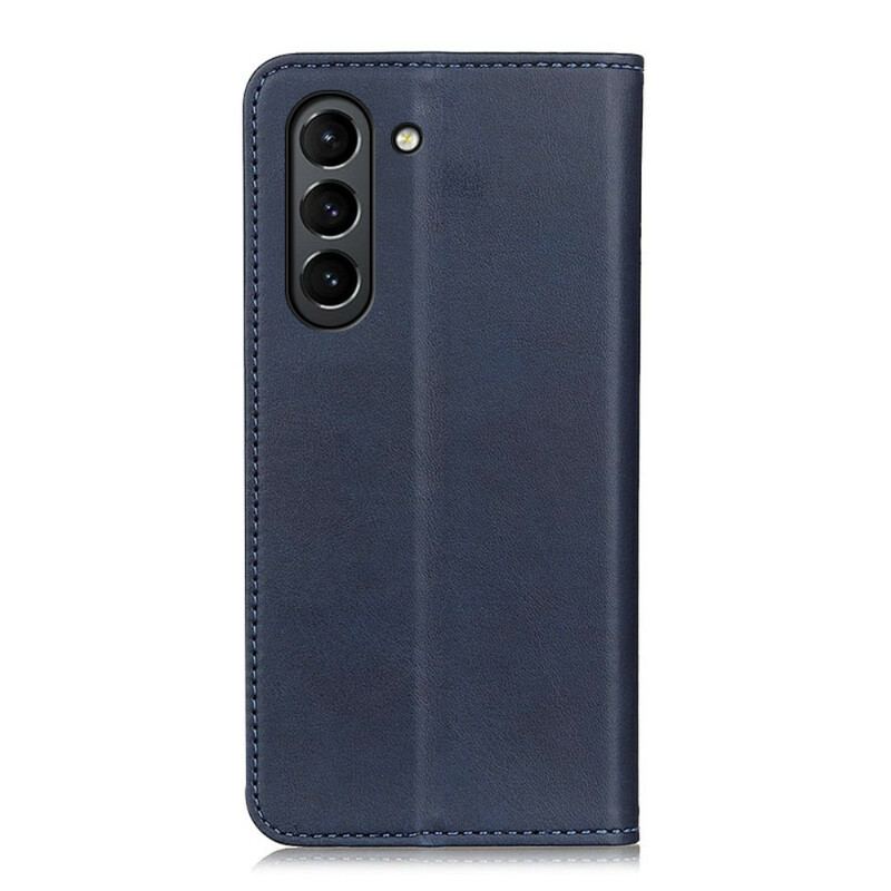 Capa De Celular Para Samsung Galaxy S21 FE Flip Couro Rachado