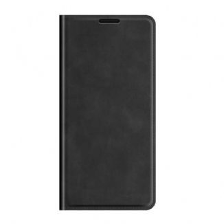 Capa De Celular Para Samsung Galaxy S21 FE Flip Efeito Couro Macio