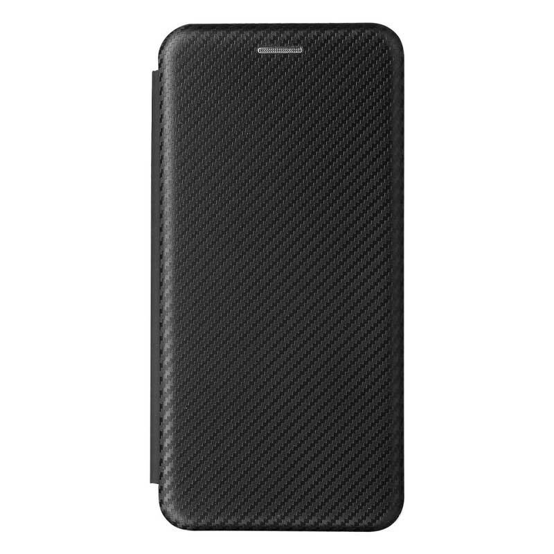 Capa De Celular Para Samsung Galaxy S21 FE Flip Fibra De Carbono