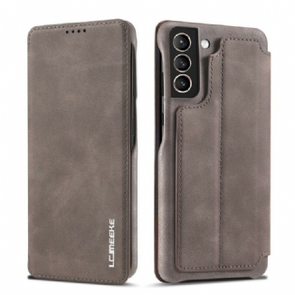 Capa De Celular Para Samsung Galaxy S21 FE Flip Lc.imeeke Efeito Couro