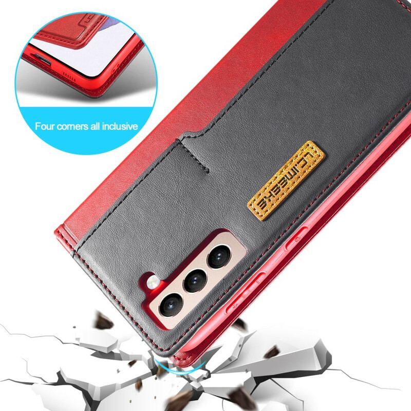 Capa De Celular Para Samsung Galaxy S21 FE Flip Série Lc-001 Lc.imeeke