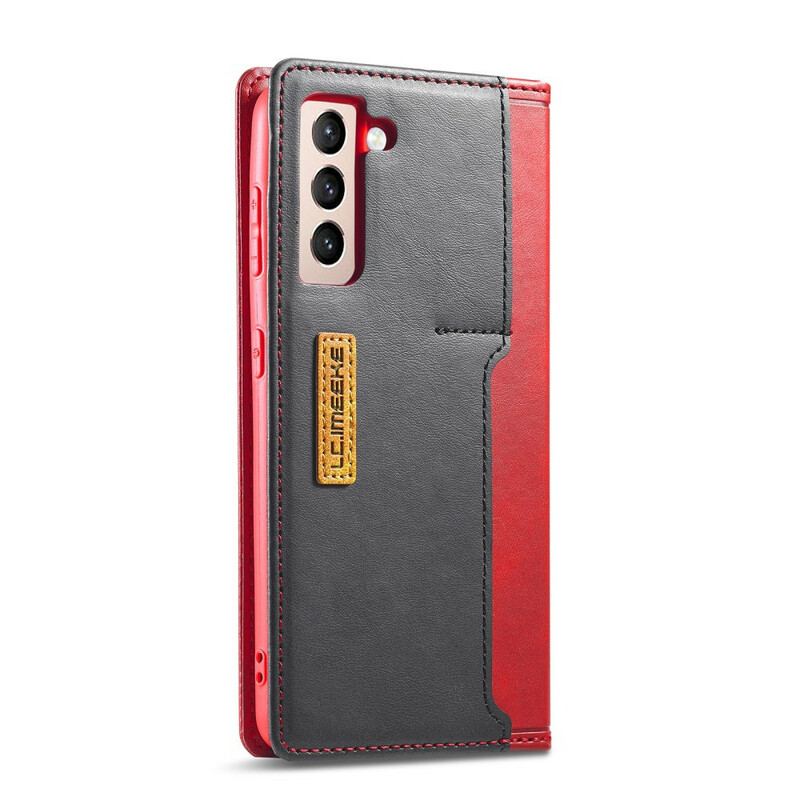 Capa De Celular Para Samsung Galaxy S21 FE Flip Série Lc-001 Lc.imeeke