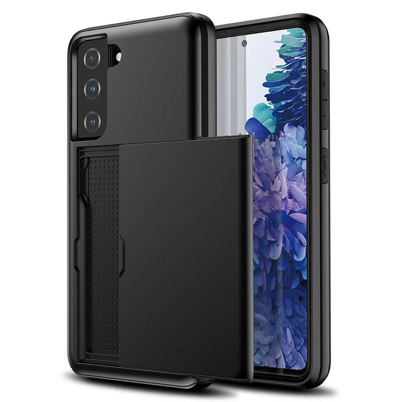 Capa De Celular Para Samsung Galaxy S21 FE Porta-cartões Com Zíper