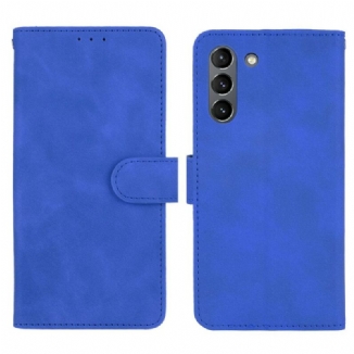 Capa Folio Para Samsung Galaxy S21 FE Toque De Pele