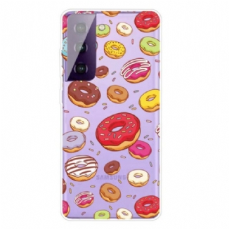 Capa Para Samsung Galaxy S21 FE Amo Rosquinhas