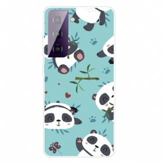 Capa Para Samsung Galaxy S21 FE Bando De Pandas