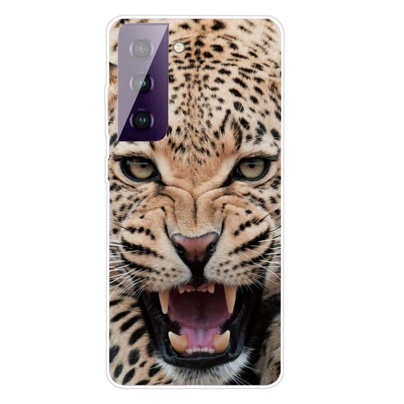 Capa Para Samsung Galaxy S21 FE Fabuloso Felino