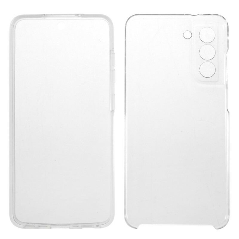 Capa Para Samsung Galaxy S21 FE Frente Transparente Traseira